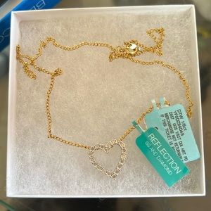 Diamond Heart Pendant Necklace